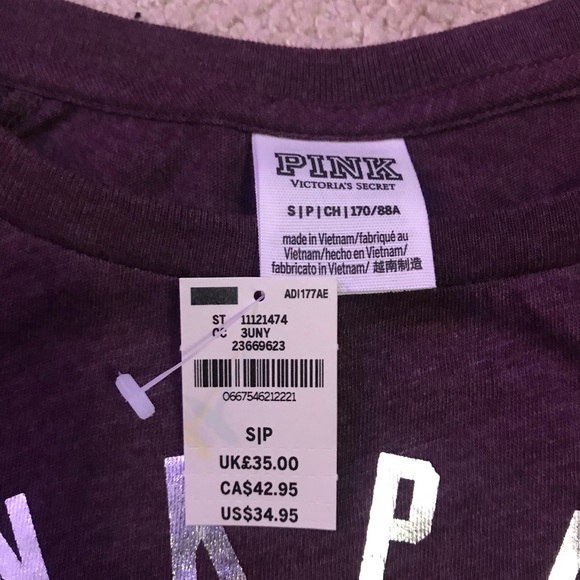 🚨SOLD🚨NWT PINK Victorias Secret Graphic TShirt - Picture 2 of 3